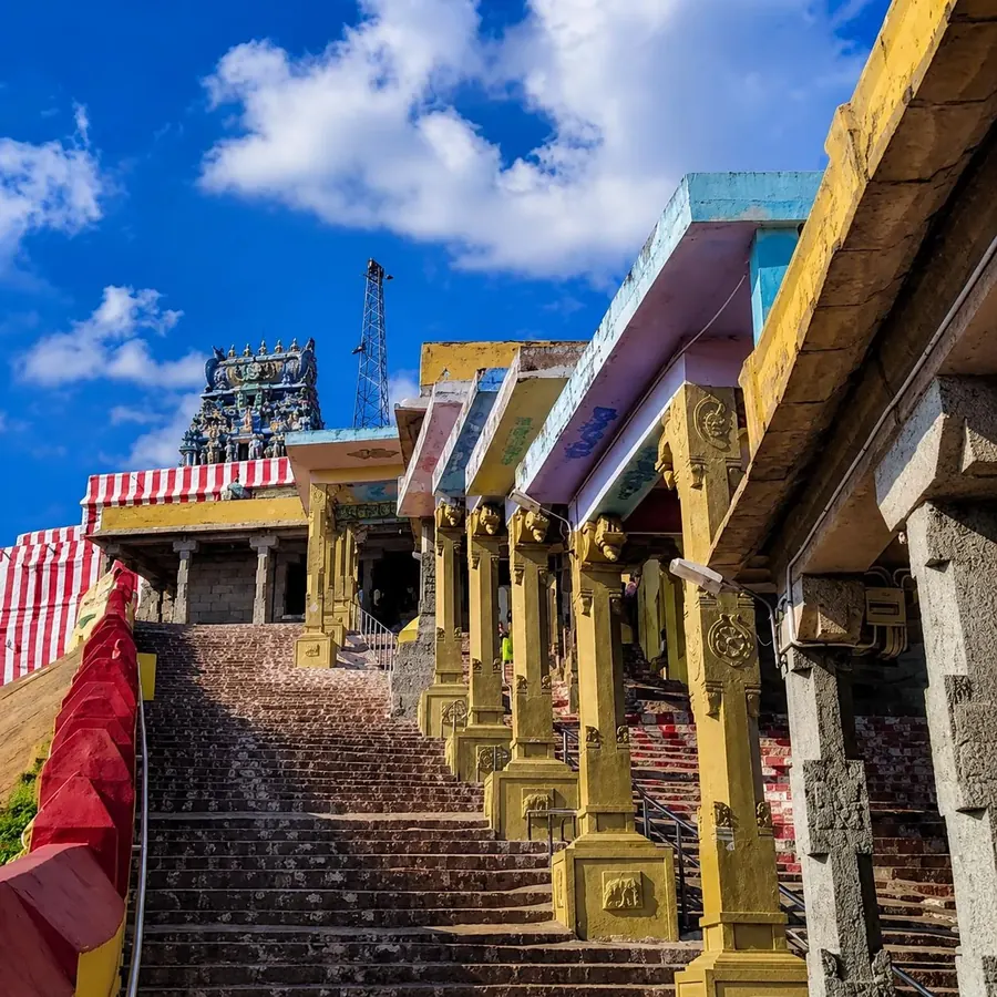 Kundrakudi Temple, near Hotel Meyyappaa in Karaikudi